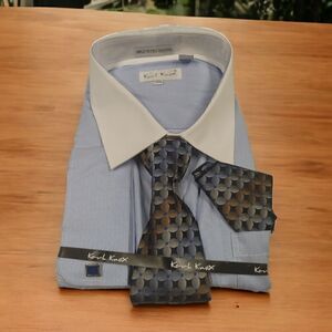 MEN'S KARL KNOX "X-SIZE" 22 1/2 X 37-38 VERTICAL STRIPE COMBO SET. SX4482.